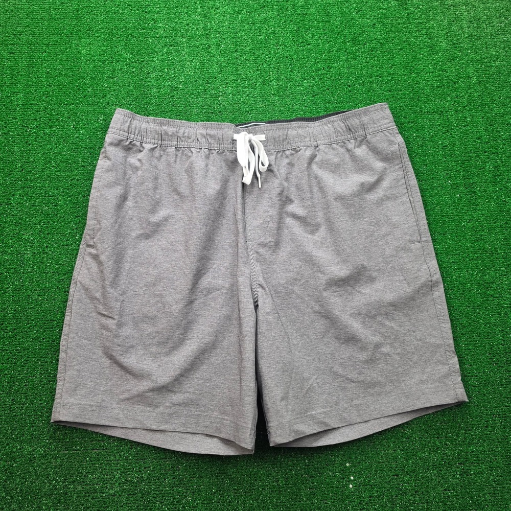 Valor‎ Collective Hybrid Board Shorts Mens Large Gray Swim Trunks Summer Casual